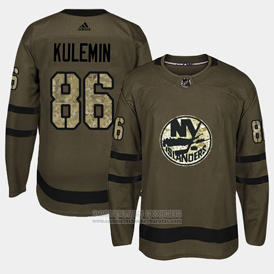Camiseta Hockey New York Islanders Nikolay Kulemin Camuflaje Salute To Service